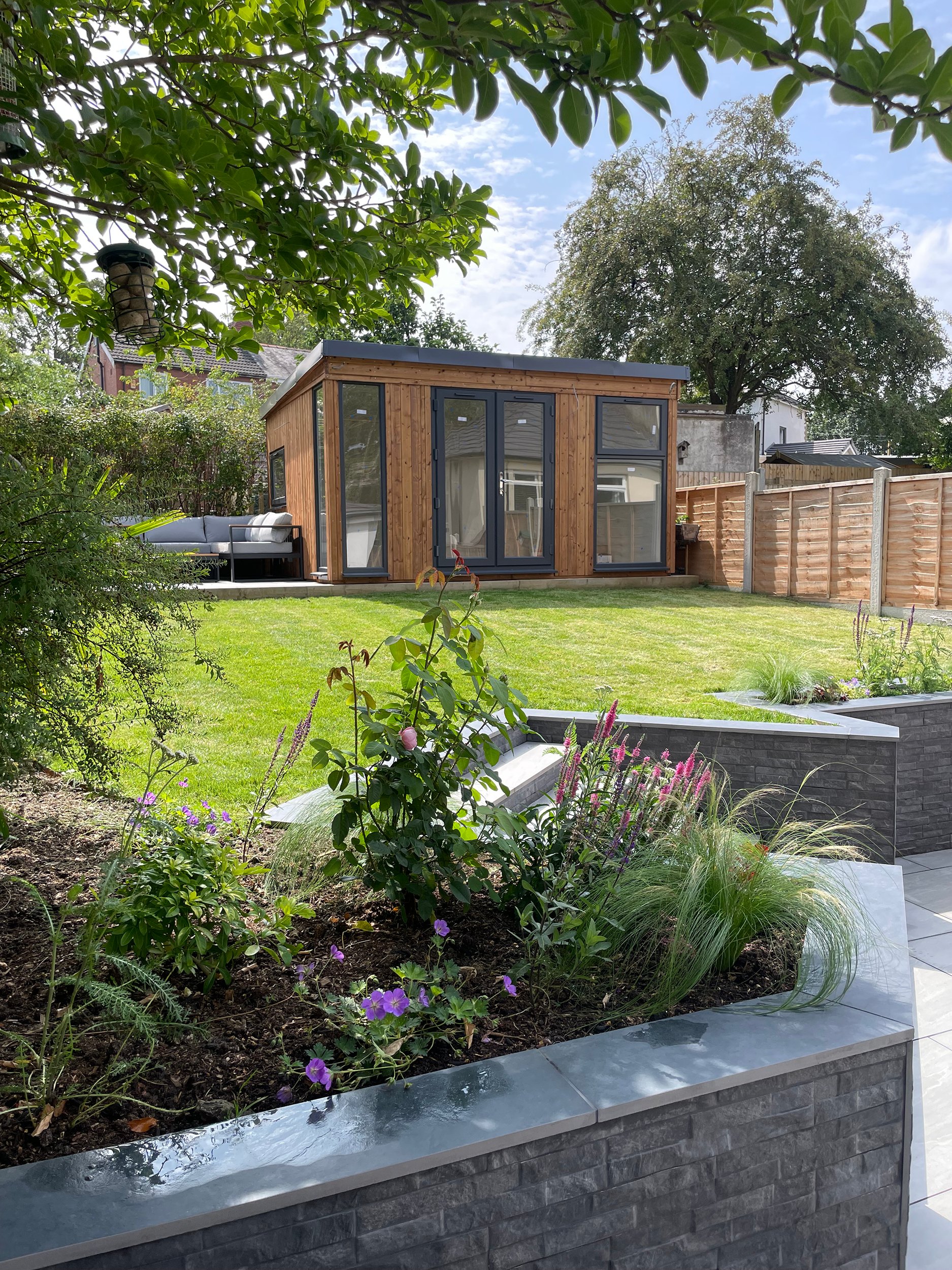 Garden landscaping